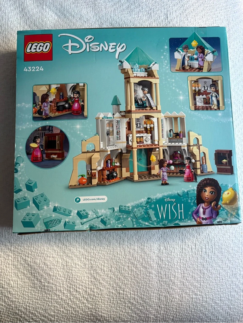 LEGO Disney King Magnifico's Castle - Tan, Teal & Purple